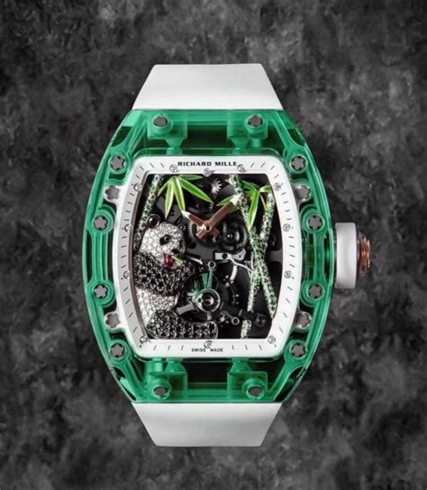 richard mille unique panda rm